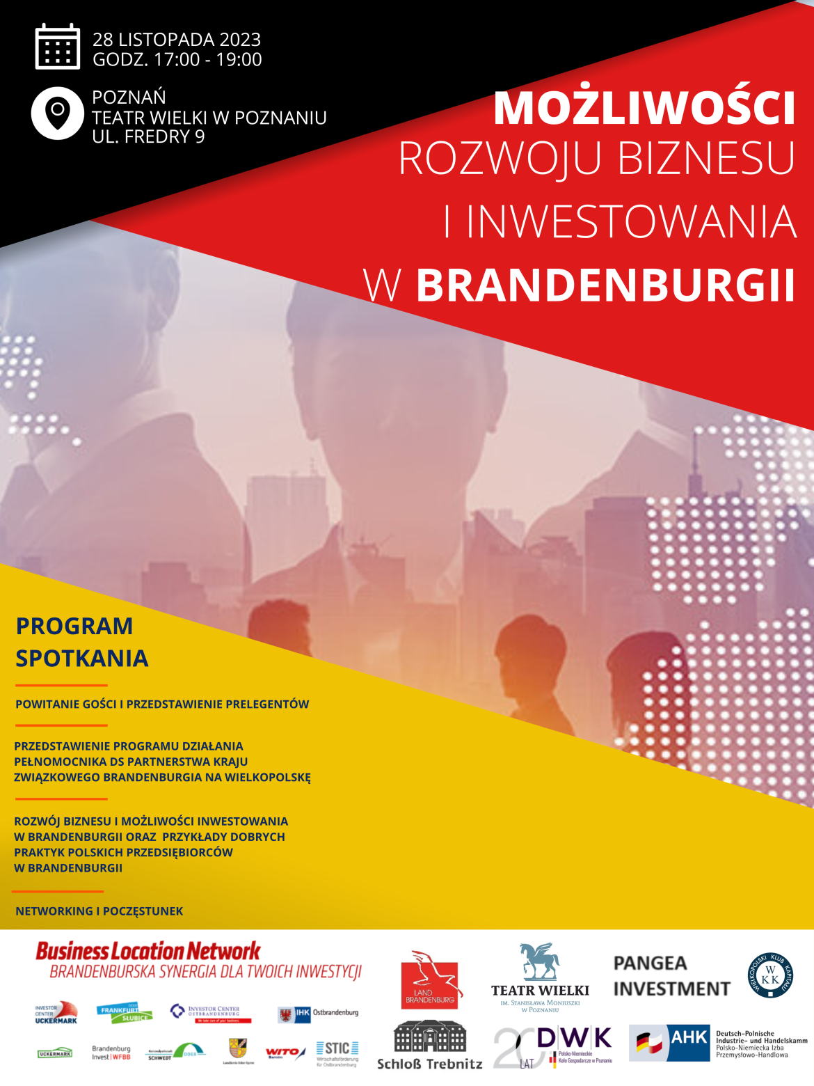 ZAPROSZENIE NA SPOTKANIE W POZNANIU
